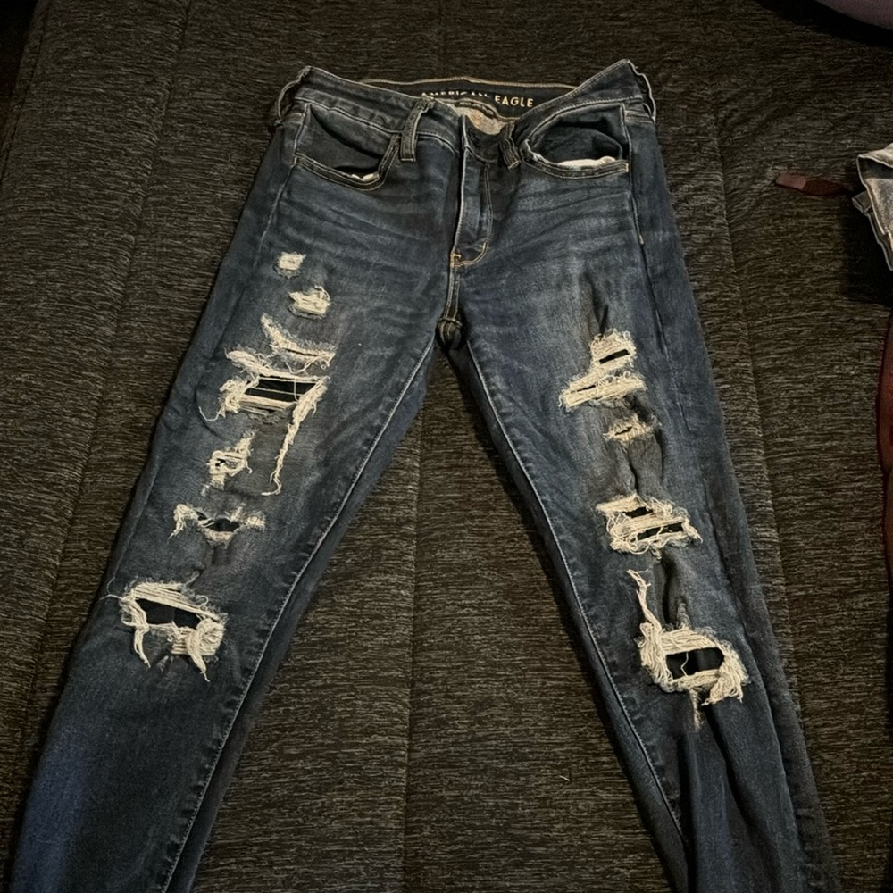 size 6 american eagle skinny jean